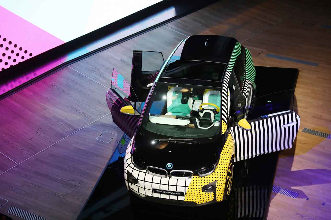 BMW i3 y BMW i8 MemphisStyle: buscando nuevos horizontes en el diseño de coches