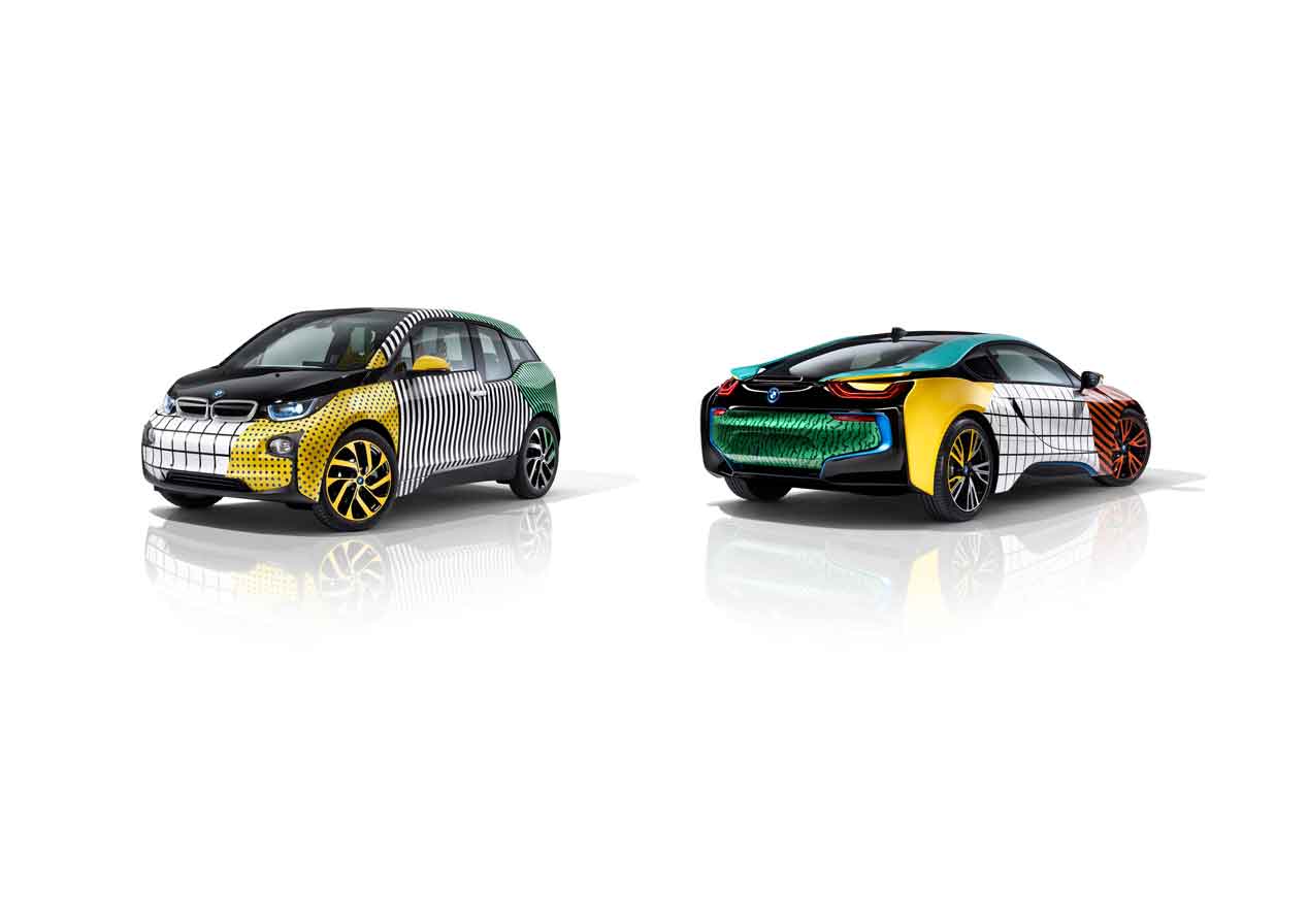 BMW i3 y BMW i8 MemphisStyle: buscando nuevos horizontes en el diseño de coches