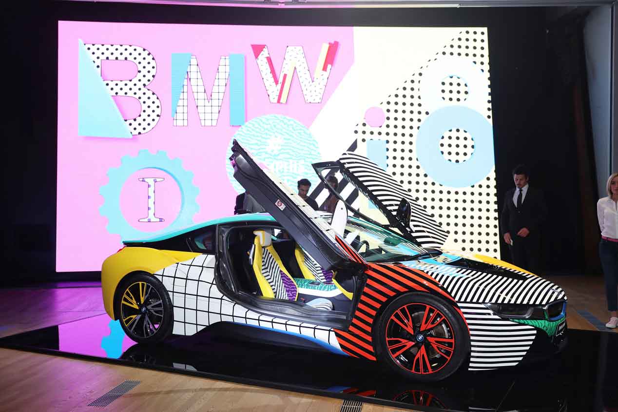 BMW i3 y BMW i8 MemphisStyle: buscando nuevos horizontes en el diseño de coches