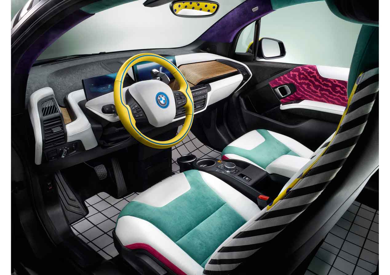BMW i3 y BMW i8 MemphisStyle: buscando nuevos horizontes en el diseño de coches