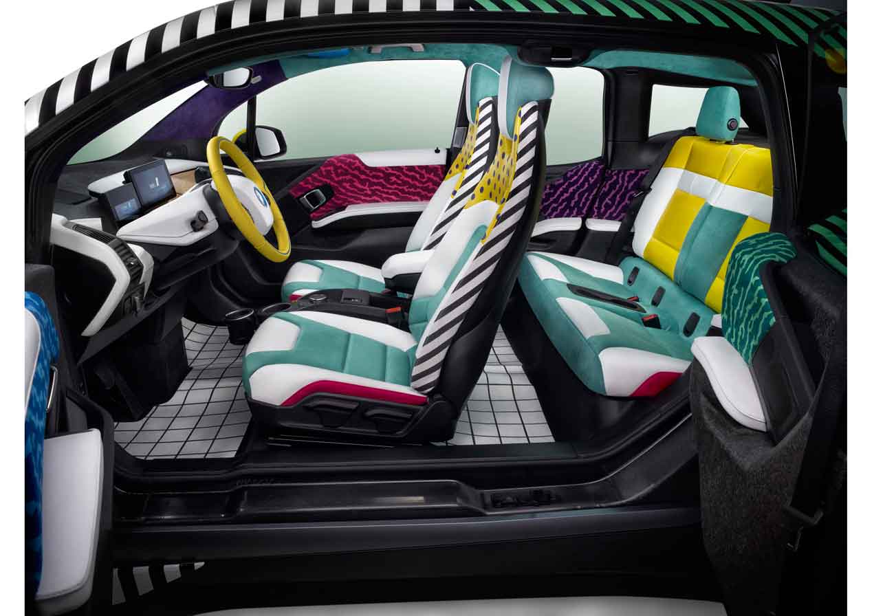 BMW i3 y BMW i8 MemphisStyle: buscando nuevos horizontes en el diseño de coches