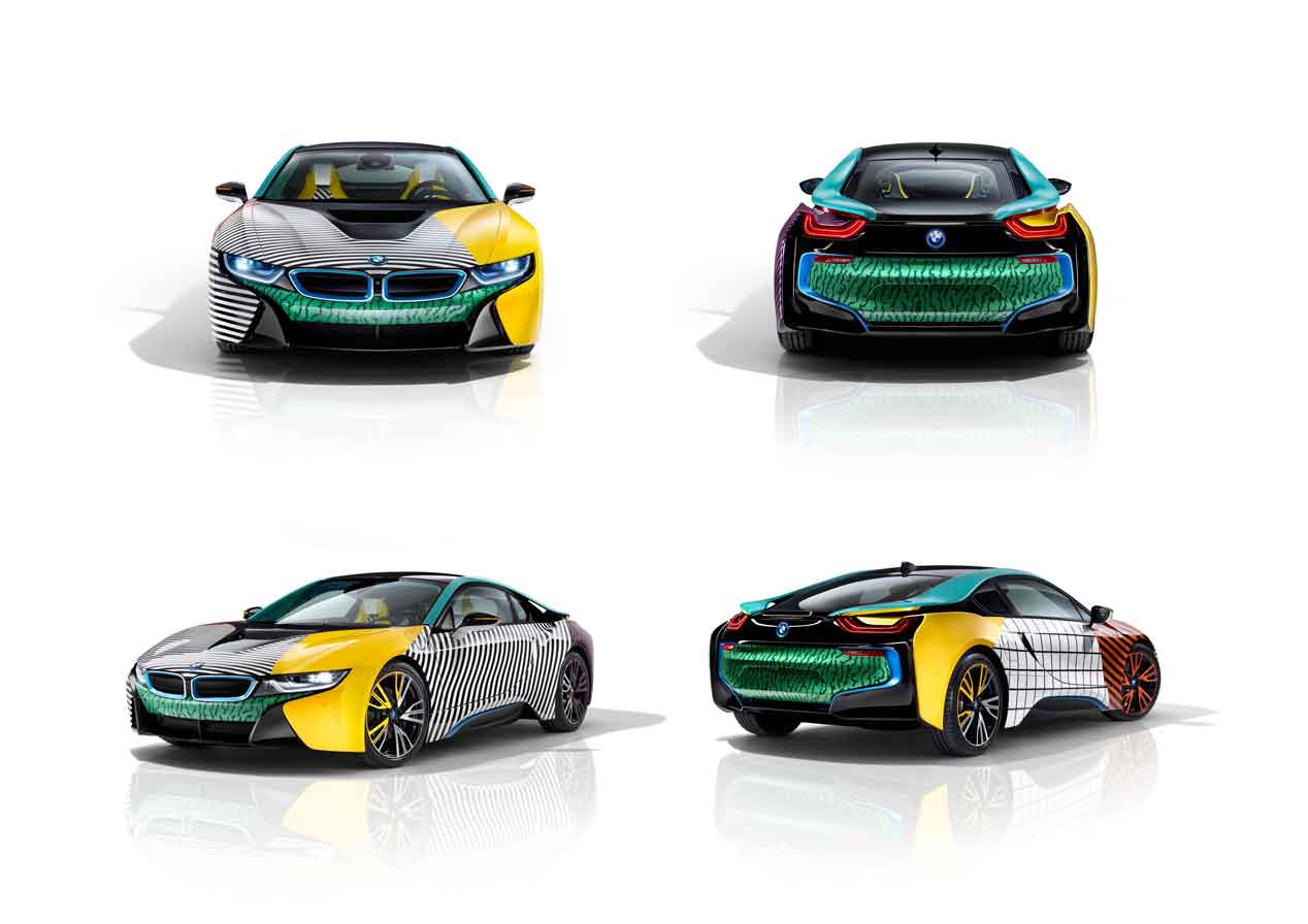BMW i3 y BMW i8 MemphisStyle: buscando nuevos horizontes en el diseño de coches