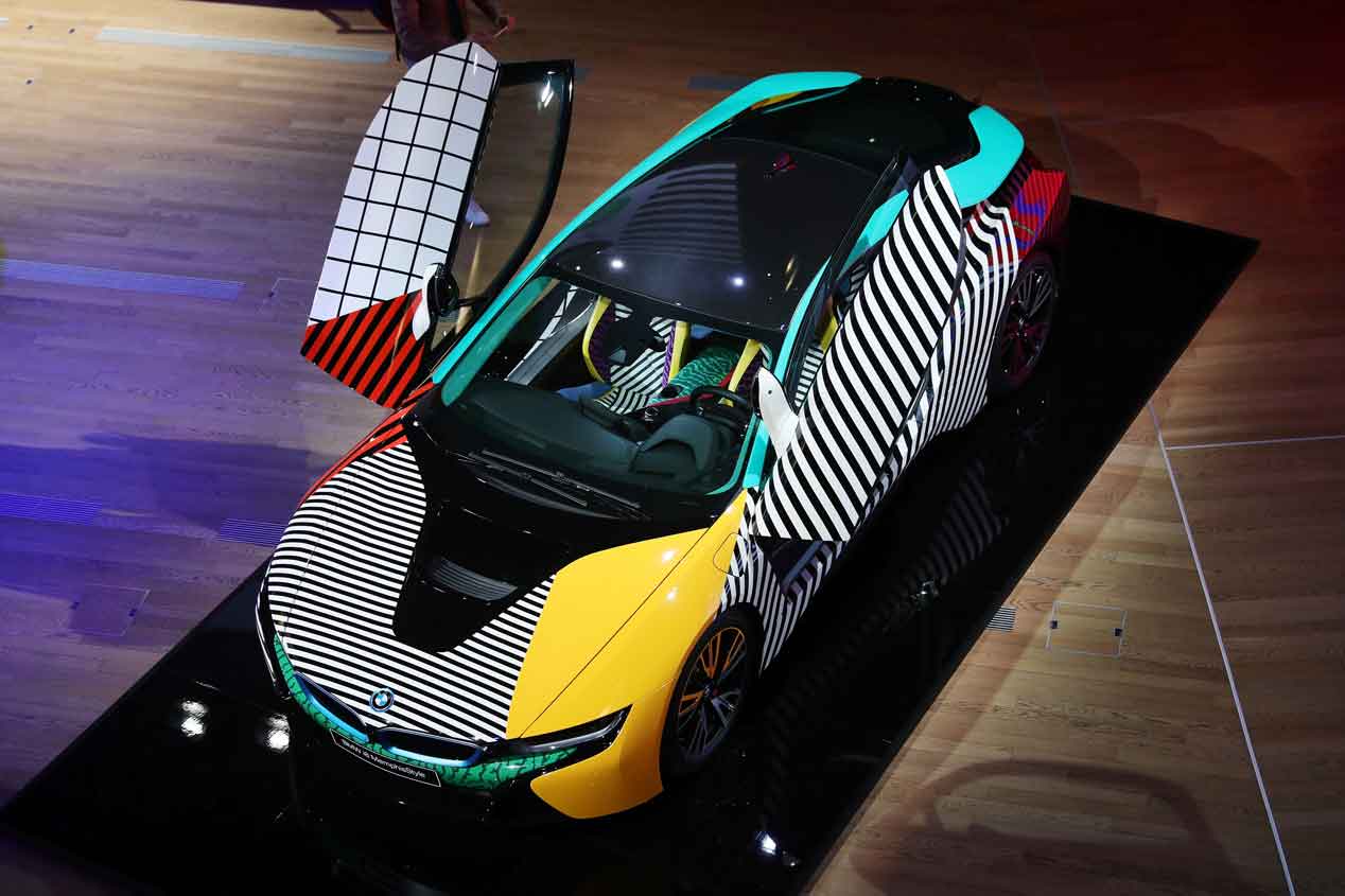 BMW i3 y BMW i8 MemphisStyle: buscando nuevos horizontes en el diseño de coches