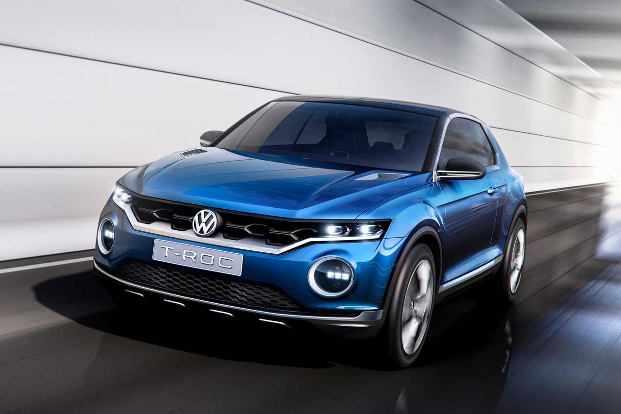 VW T-Roc 2018, cuenta atrás para el nuevo SUV alemán