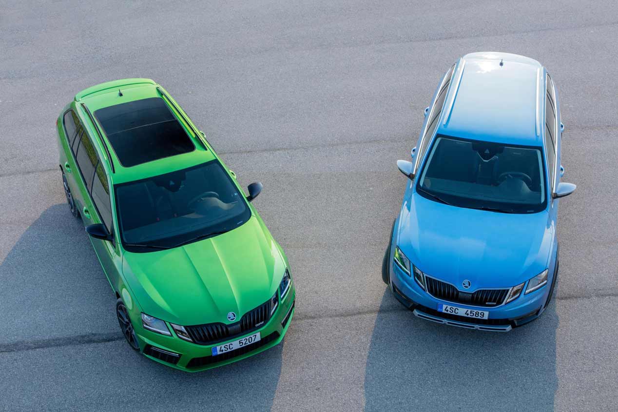 Skoda Octavia RS 2017, sus mejores fotos