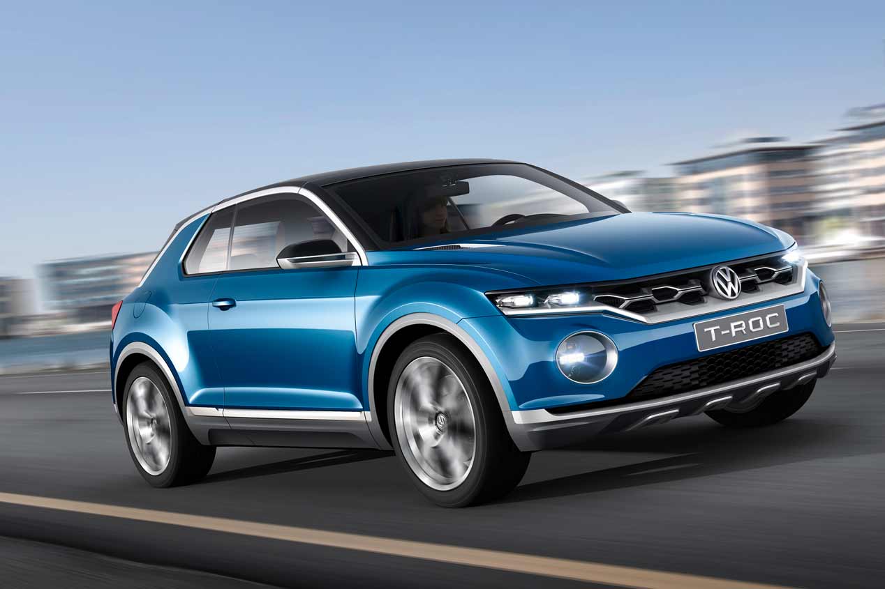 VW T-Roc 2018, cuenta atrás para el nuevo SUV alemán