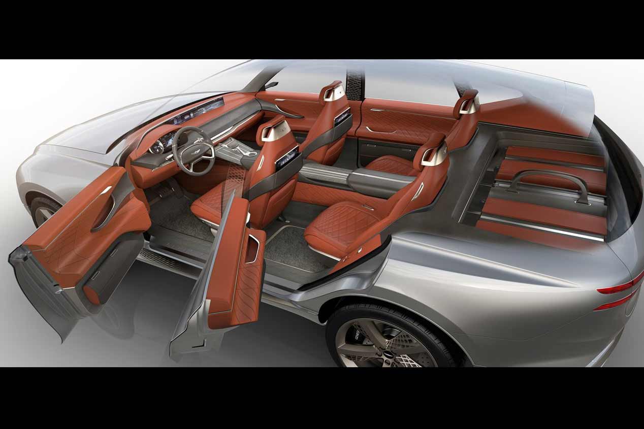 Genesis GV80 Concept, nuevo SUV de lujo en el Salón de Nueva York