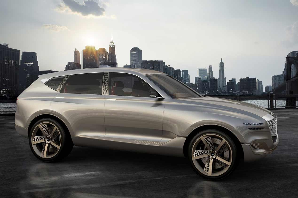 Genesis GV80 Concept, nuevo SUV de lujo en el Salón de Nueva York