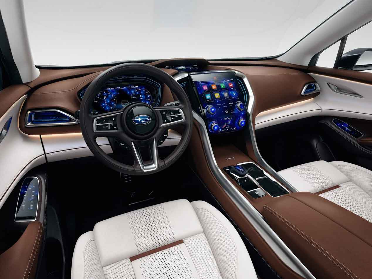 Subaru Ascent SUV Concept, el espectacular nuevo SUV de 7 plazas