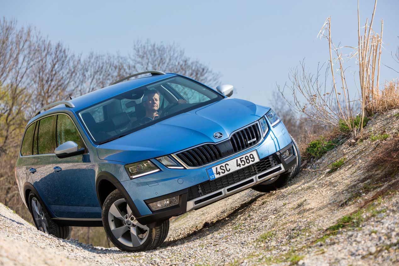 Skoda Octavia Scout 2017, a prueba