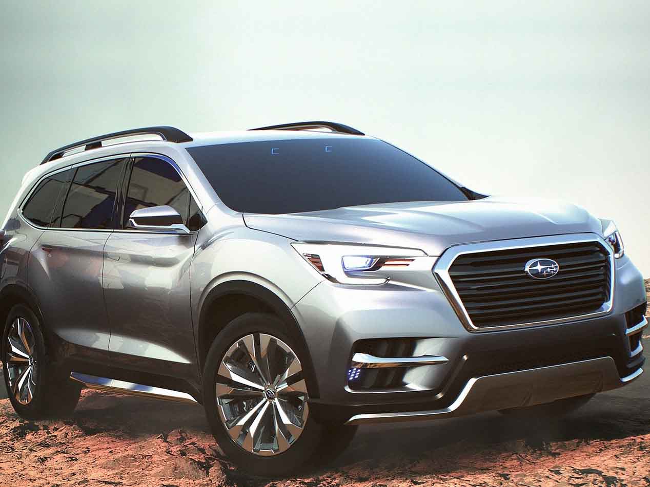 Subaru Ascent SUV Concept, el espectacular nuevo SUV de 7 plazas