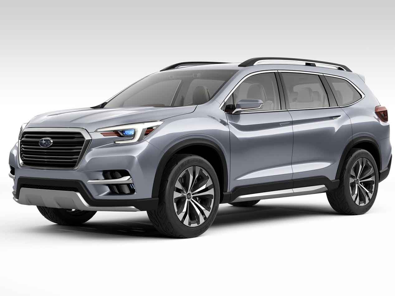 Subaru Ascent SUV Concept, el espectacular nuevo SUV de 7 plazas