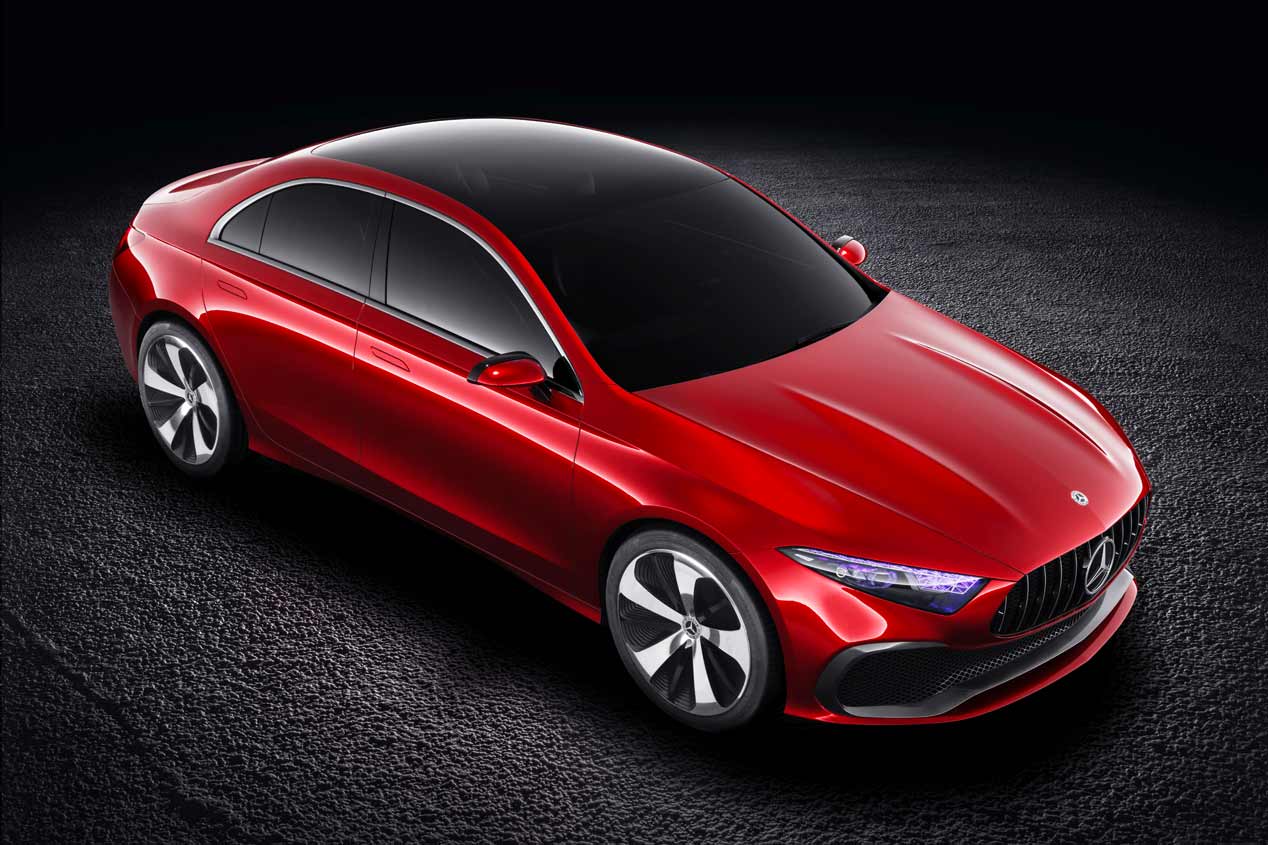 Mercedes Concept A Sedán: la base de los coches compactos de Mercedes