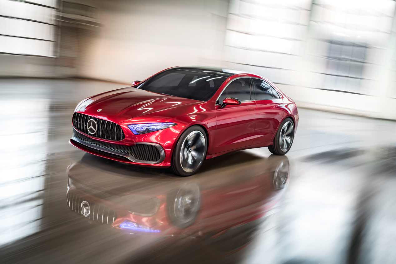 Mercedes Concept A Sedán: la base de los coches compactos de Mercedes