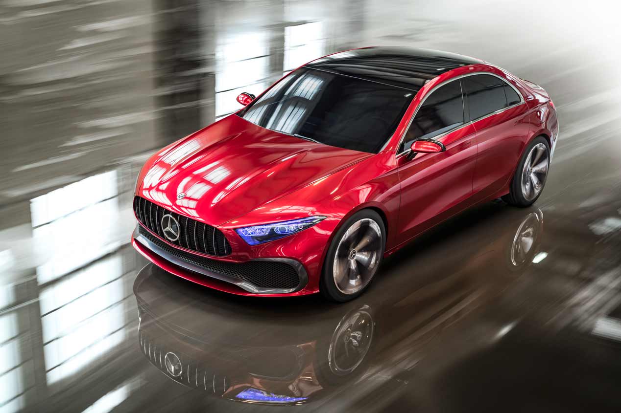Mercedes Concept A Sedán: la base de los coches compactos de Mercedes