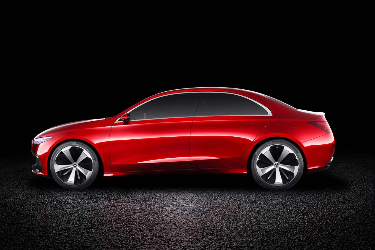 Mercedes Concept A Sedán: la base de los coches compactos de Mercedes