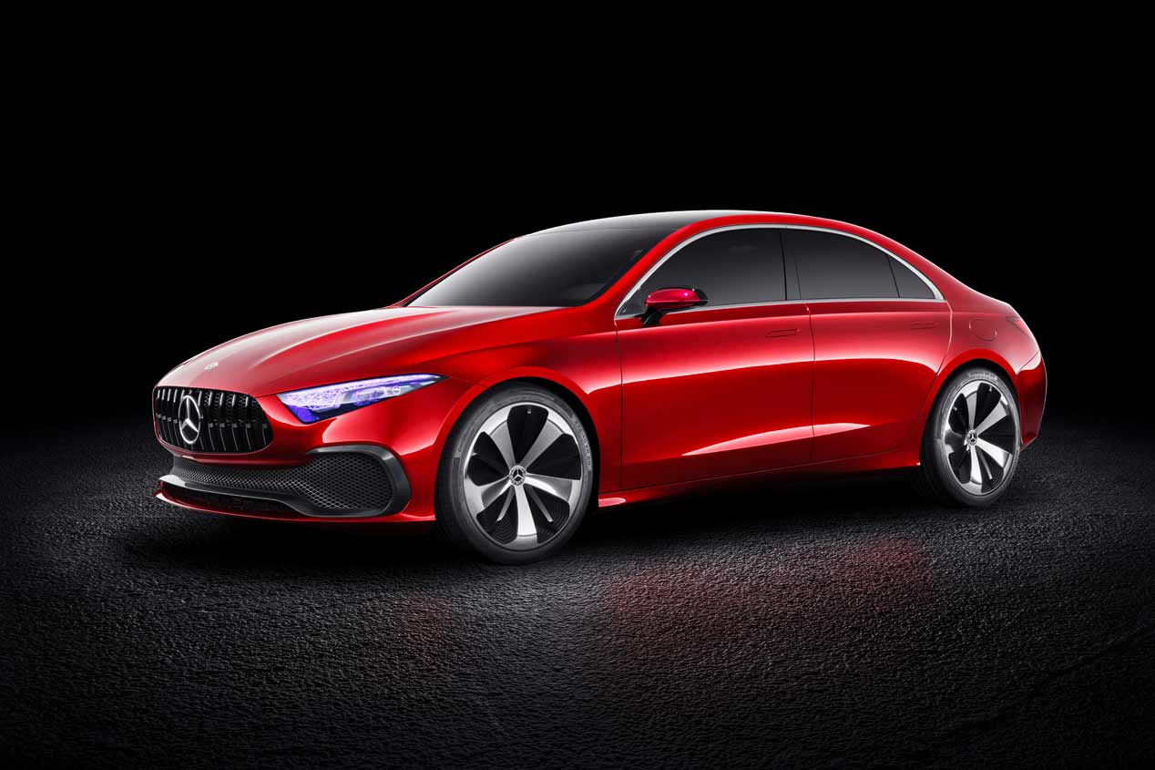 Mercedes Concept A Sedán: la base de los coches compactos de Mercedes