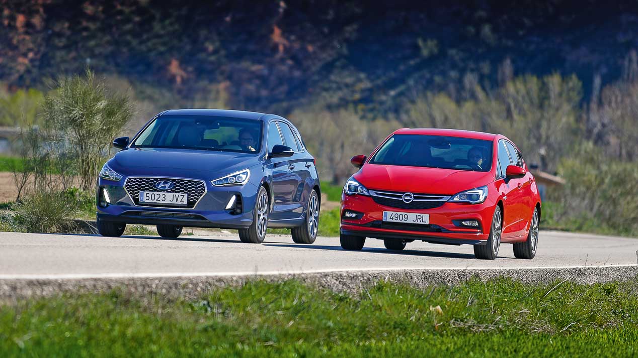 Comparativa: Hyundai i30 1.4 T-GDI vs Opel Astra 1.4 Turbo