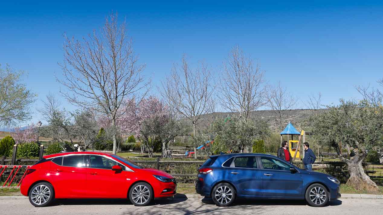 Comparativa: Hyundai i30 1.4 T-GDI vs Opel Astra 1.4 Turbo