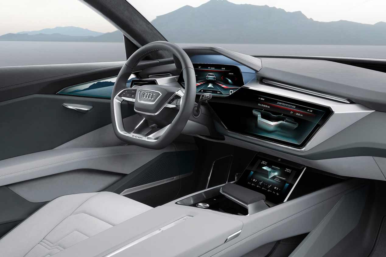 Audi E-tron Quattro 2018, fotos del nuevo SUV eléctrico