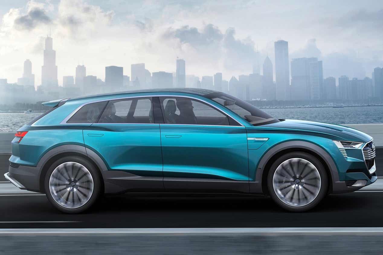 Audi E-tron Quattro 2018, fotos del nuevo SUV eléctrico