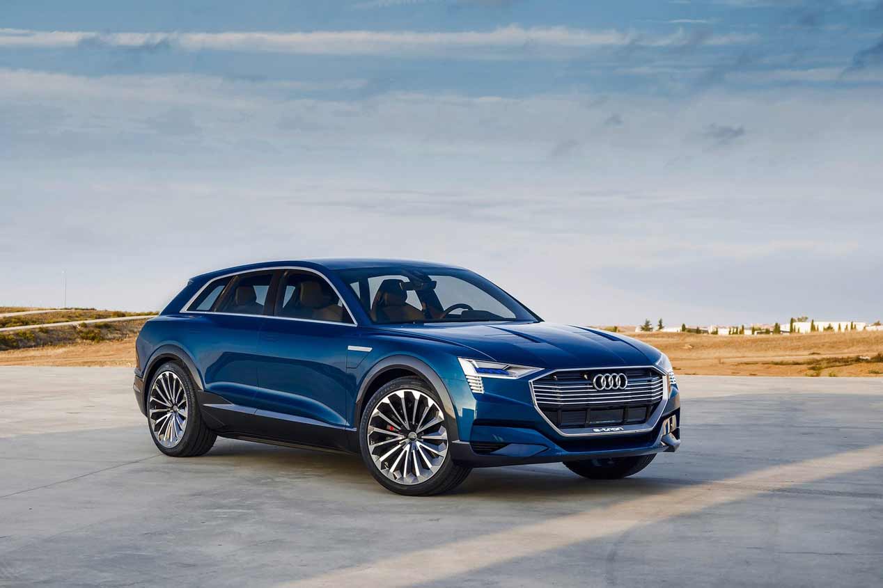 Audi E-tron Quattro 2018, fotos del nuevo SUV eléctrico