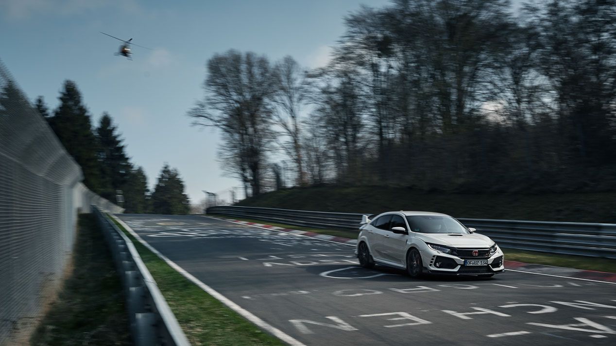 Honda Civic Type R 2017, nuevo récord en Nürburgring