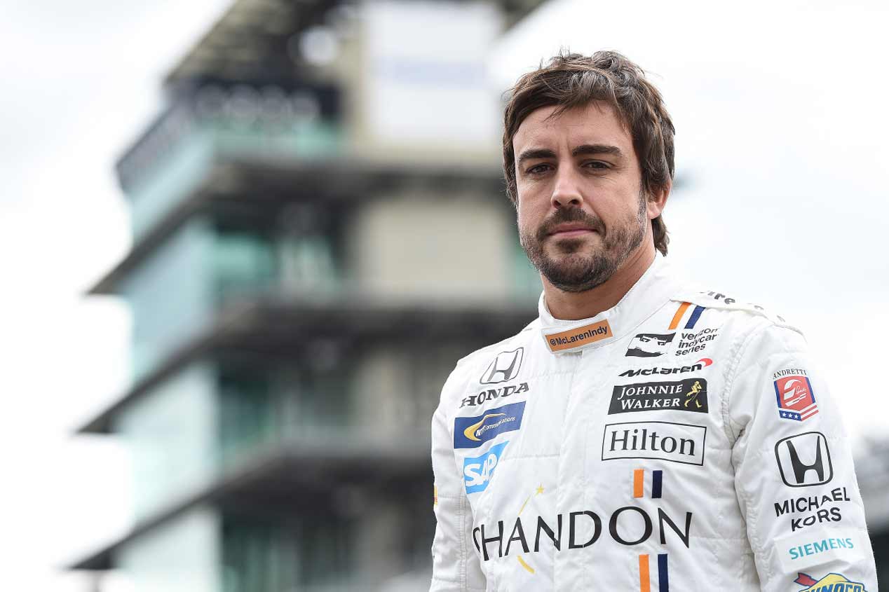 El McLaren-Honda-Andretti de Alonso en la Indy 500, en fotos
