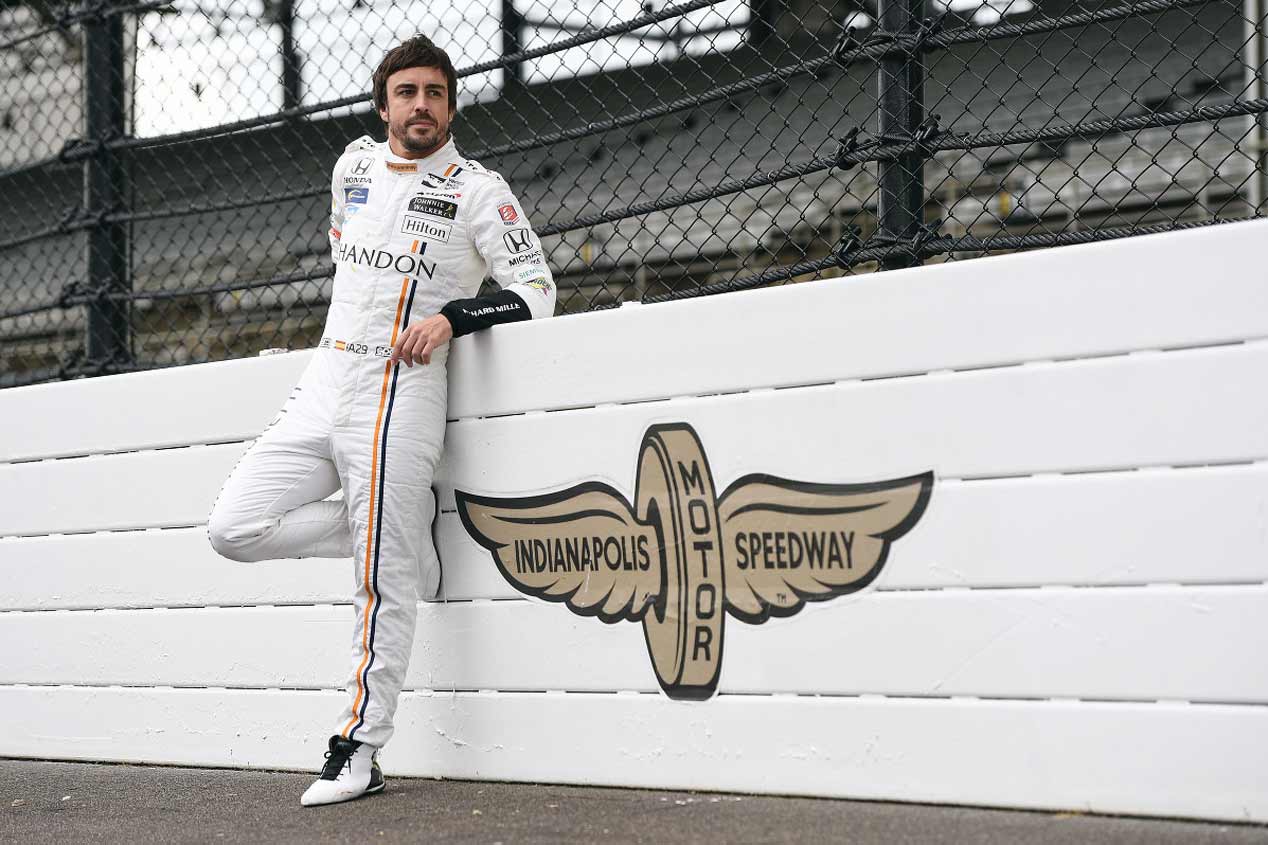 El McLaren-Honda-Andretti de Alonso en la Indy 500, en fotos