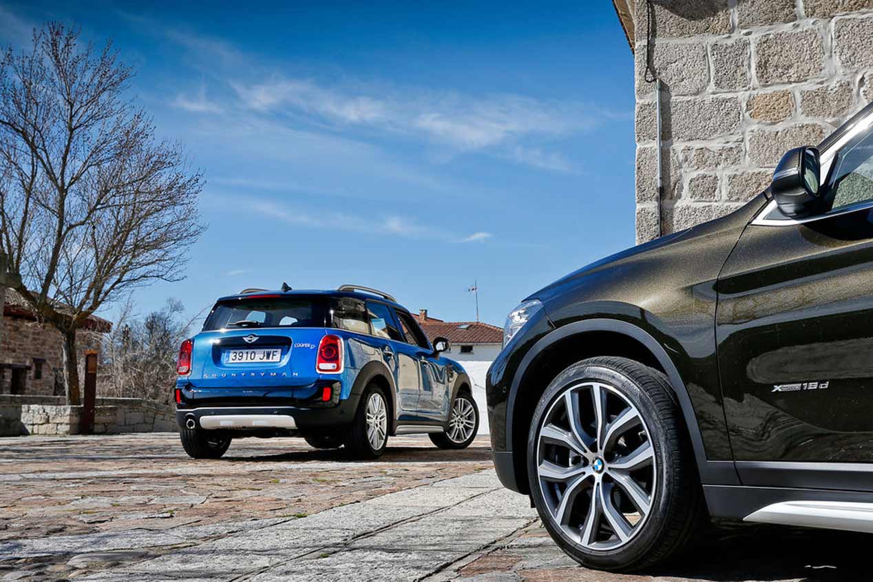 BMW X1 vs Mini Countryman: los probamos y enfrentamos