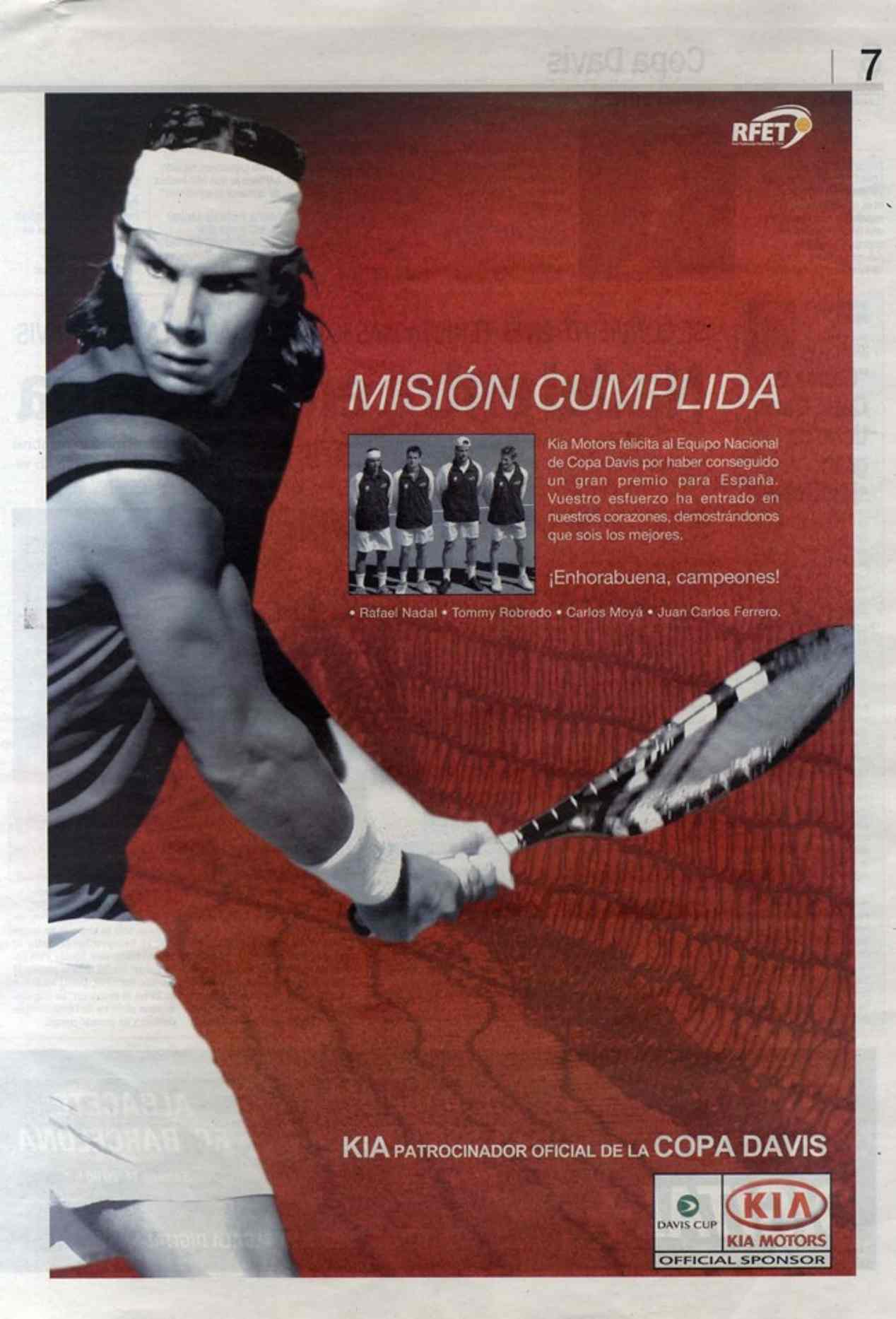 Rafa Nadal y sus mejores anuncios de coches con Kia