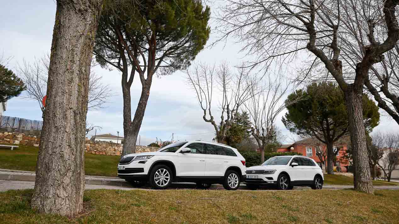 Skoda Kodiaq vs Volkswagen Tiguan 2.0 TDI