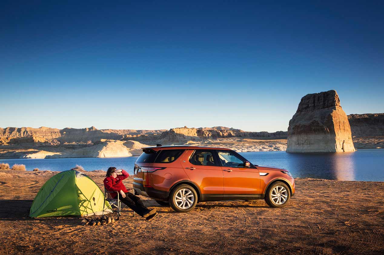Ruta por el Río Colorado a bordo del Land Rover Discovery