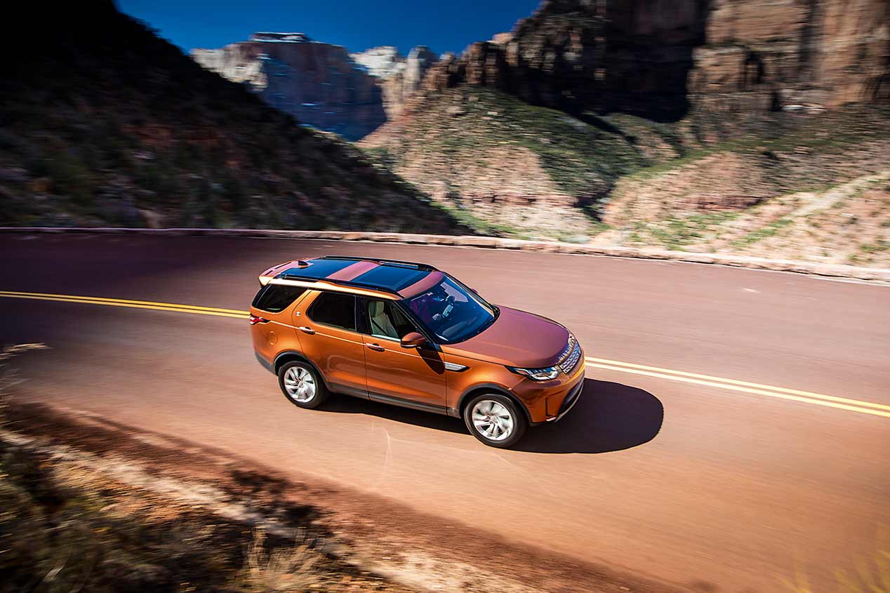Ruta por el Río Colorado a bordo del Land Rover Discovery