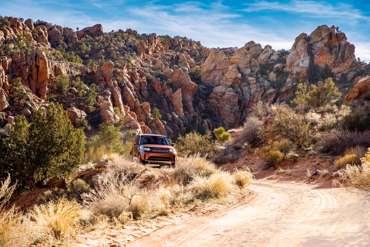 Ruta por el Río Colorado a bordo del Land Rover Discovery