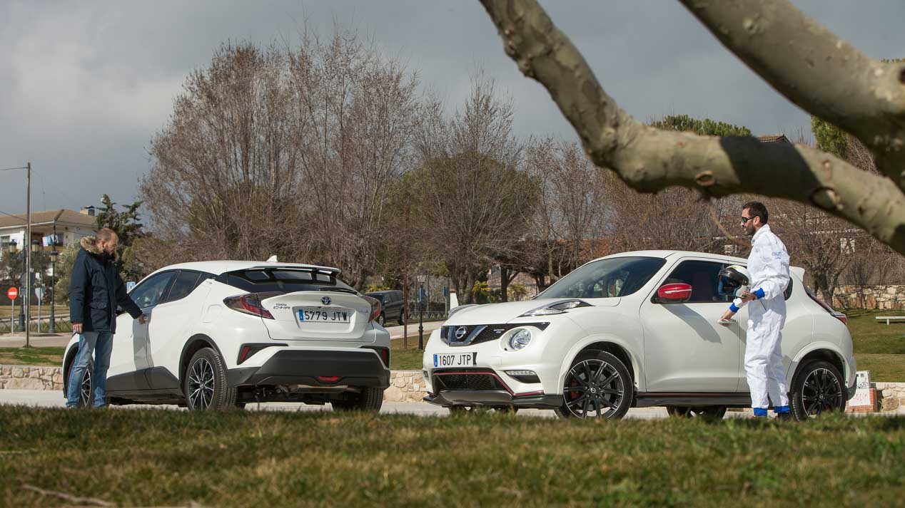 Comparativa: Toyota C-HR vs Nissan Juke Nismo RS