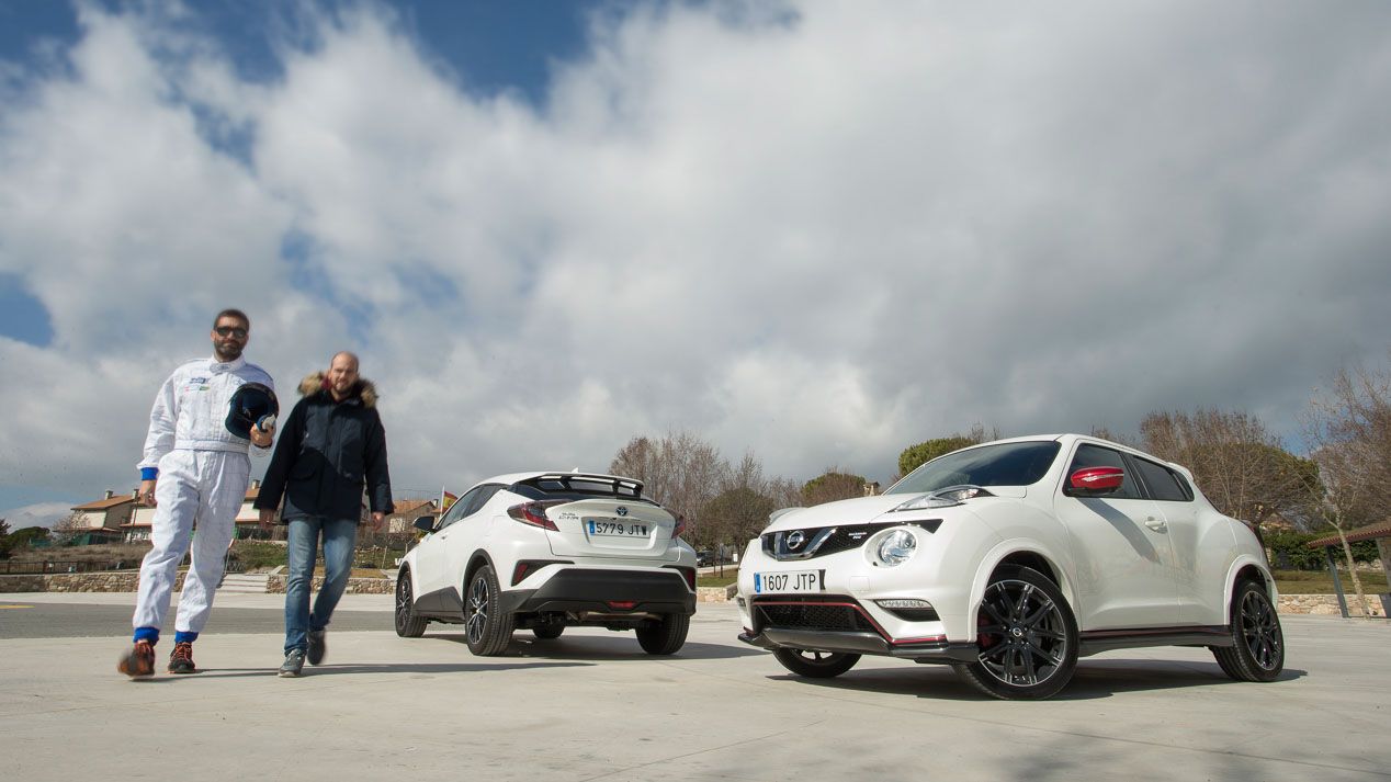 Comparativa: Toyota C-HR vs Nissan Juke Nismo RS