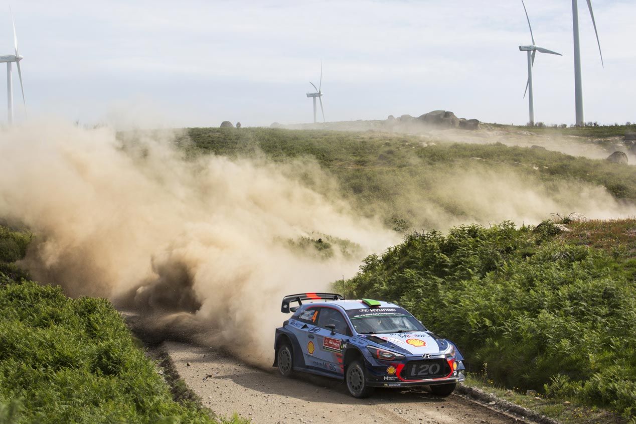 Las mejores imágenes de Hyundai en el Rally de Portugal 2017