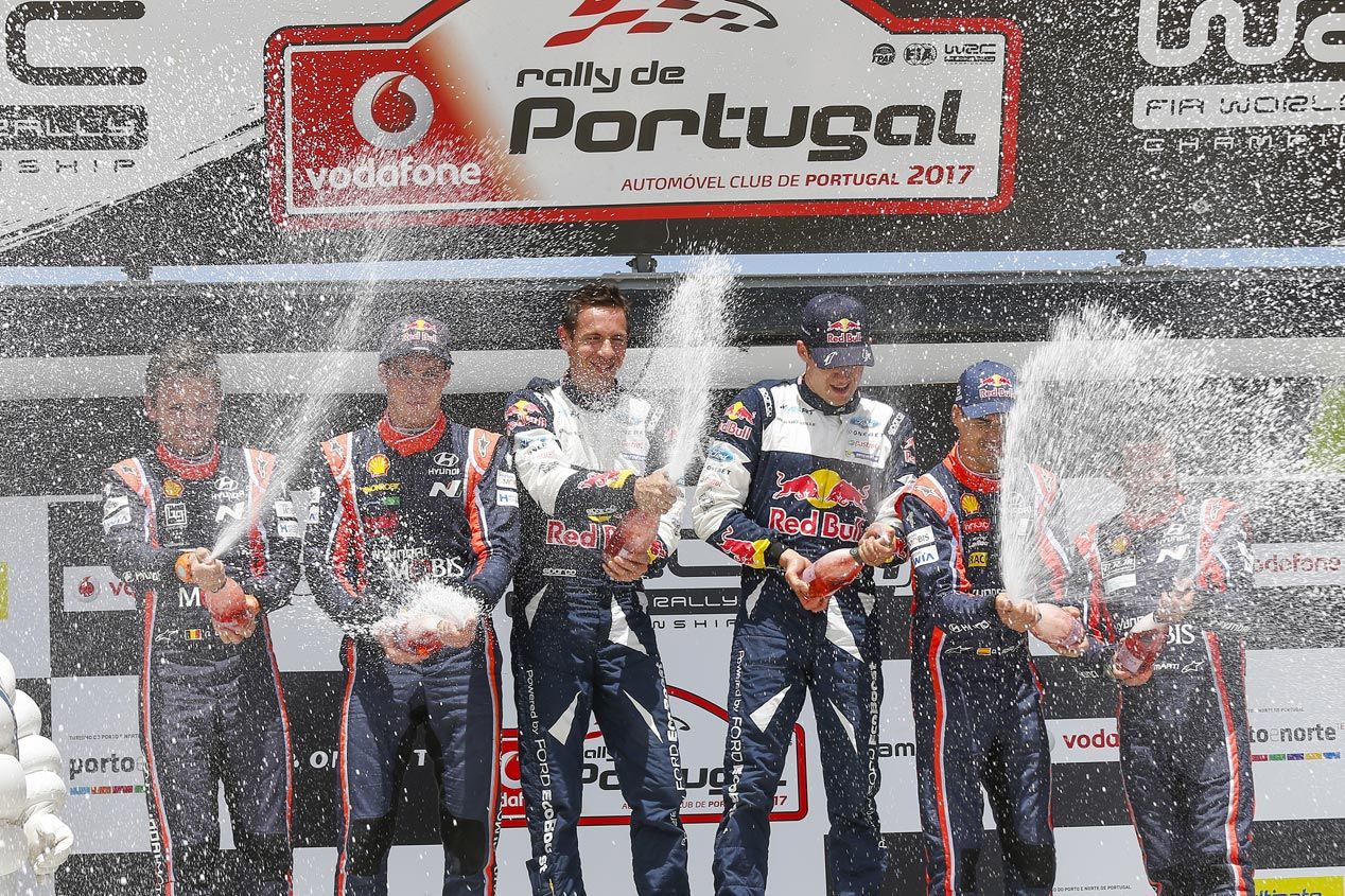 Las mejores imágenes de Hyundai en el Rally de Portugal 2017