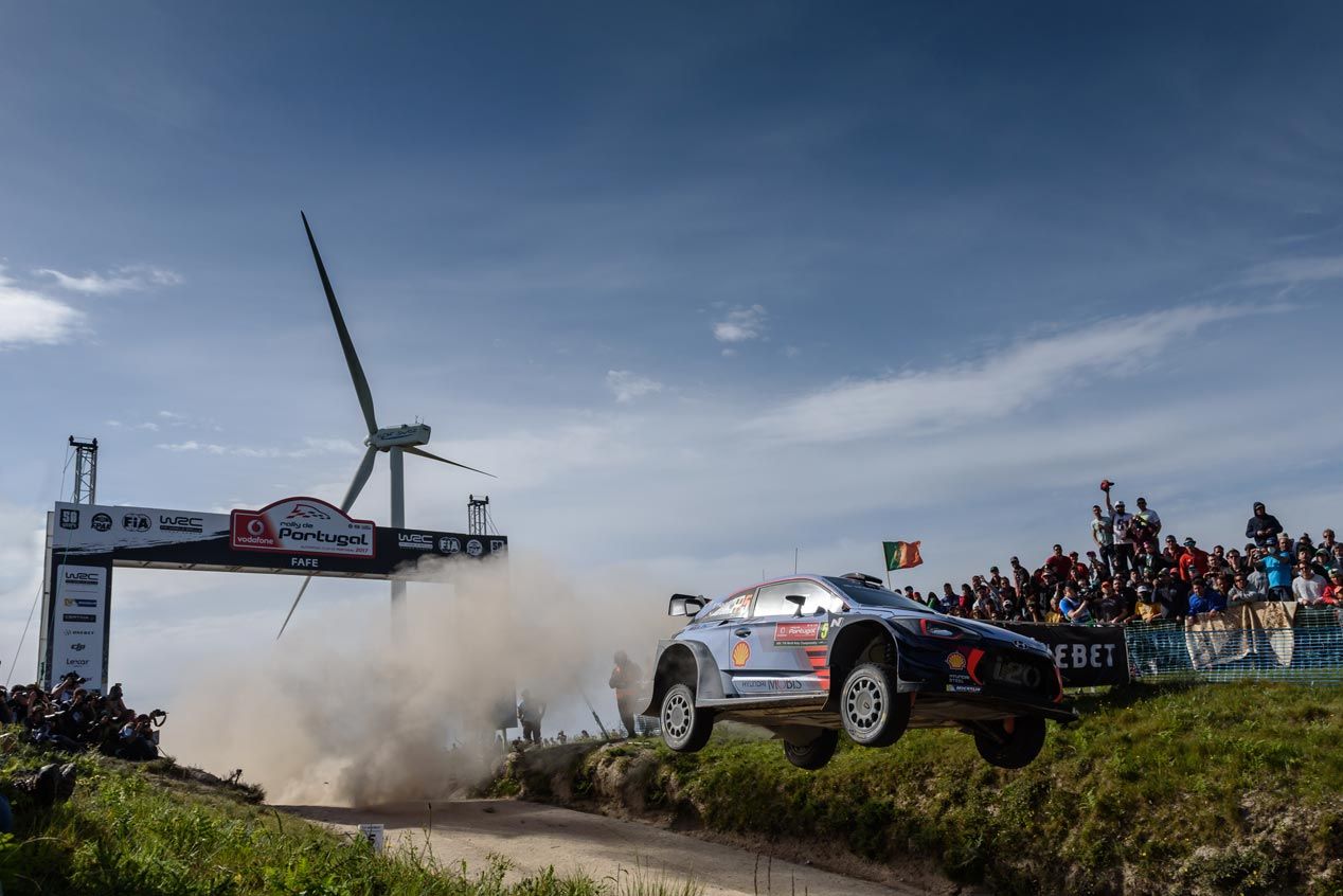 Las mejores imágenes de Hyundai en el Rally de Portugal 2017