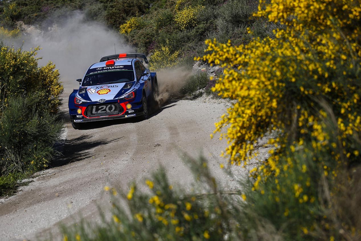 Las mejores imágenes de Hyundai en el Rally de Portugal 2017