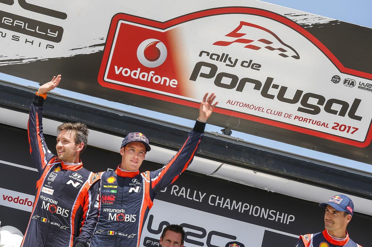 Las mejores imágenes de Hyundai en el Rally de Portugal 2017