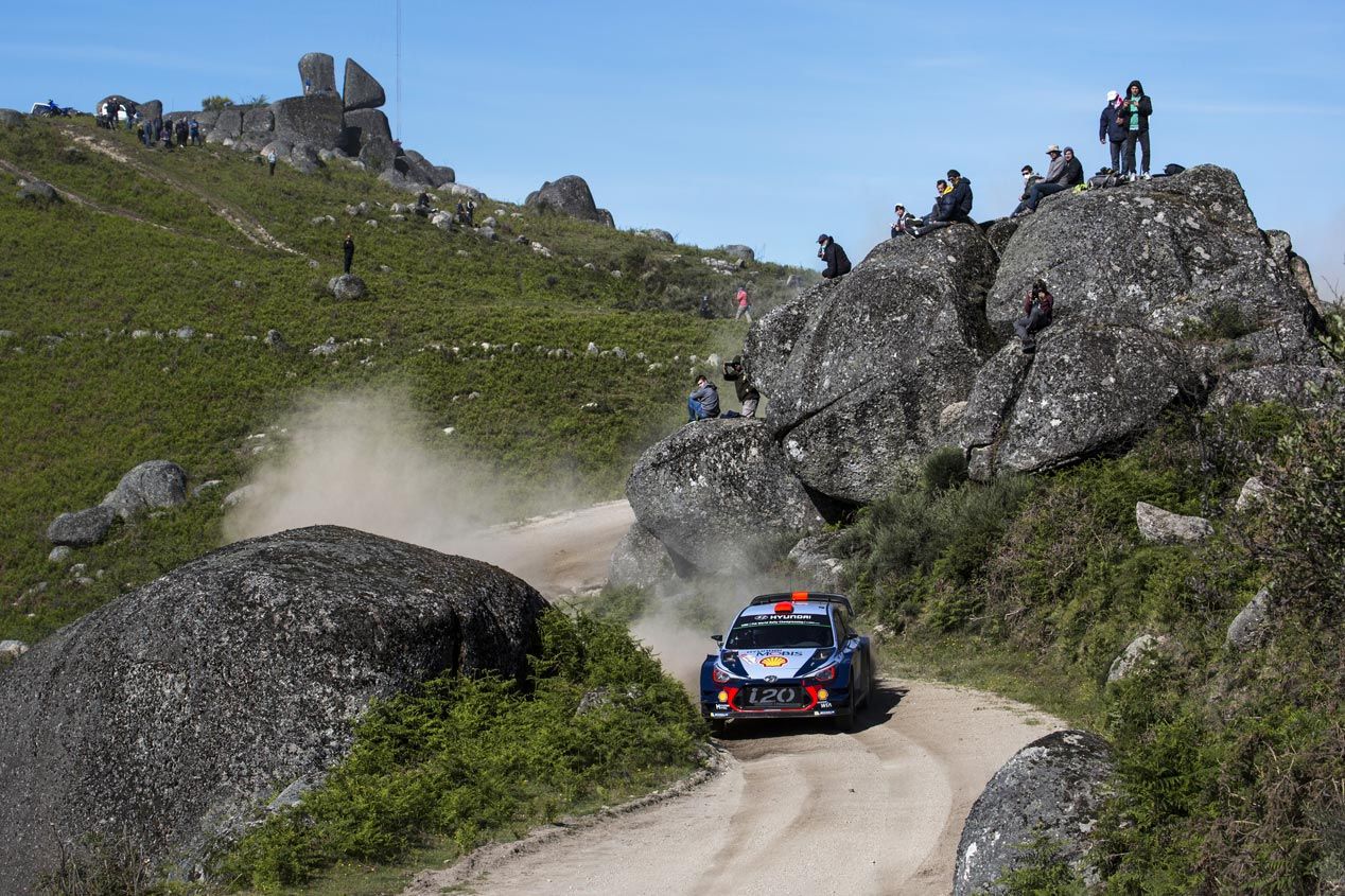 Las mejores imágenes de Hyundai en el Rally de Portugal 2017