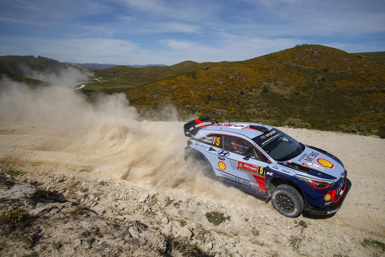 Las mejores imágenes de Hyundai en el Rally de Portugal 2017