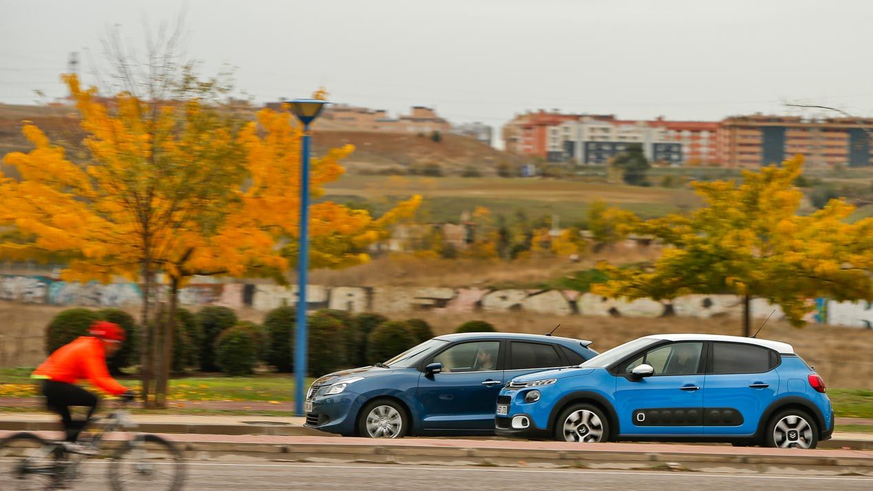 Comparativa: Citroën C3 1.2 PureTech/82 vs Suzuki Baleno 1.2 Dualjet SHVS