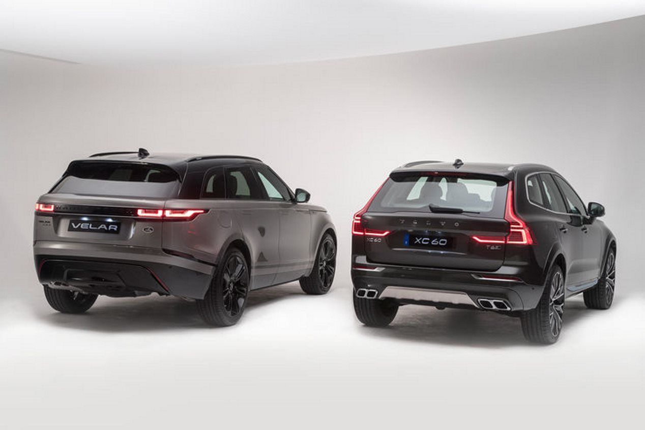 Duelo: el nuevo Volvo XC60 vs el inédito Range Rover Velar