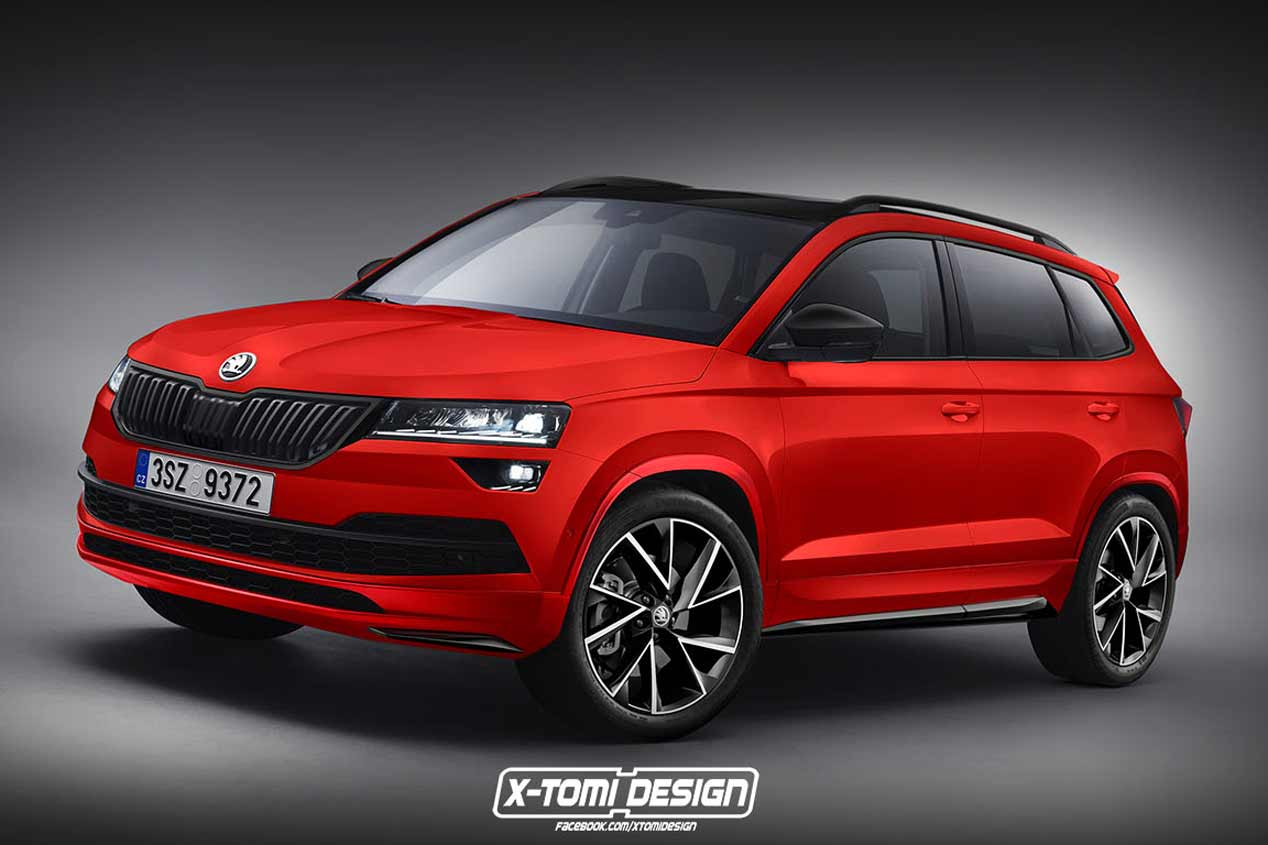 Skoda Karoq RS y Monte Carlo: así podrían ser estos dos nuevos SUV deportivos