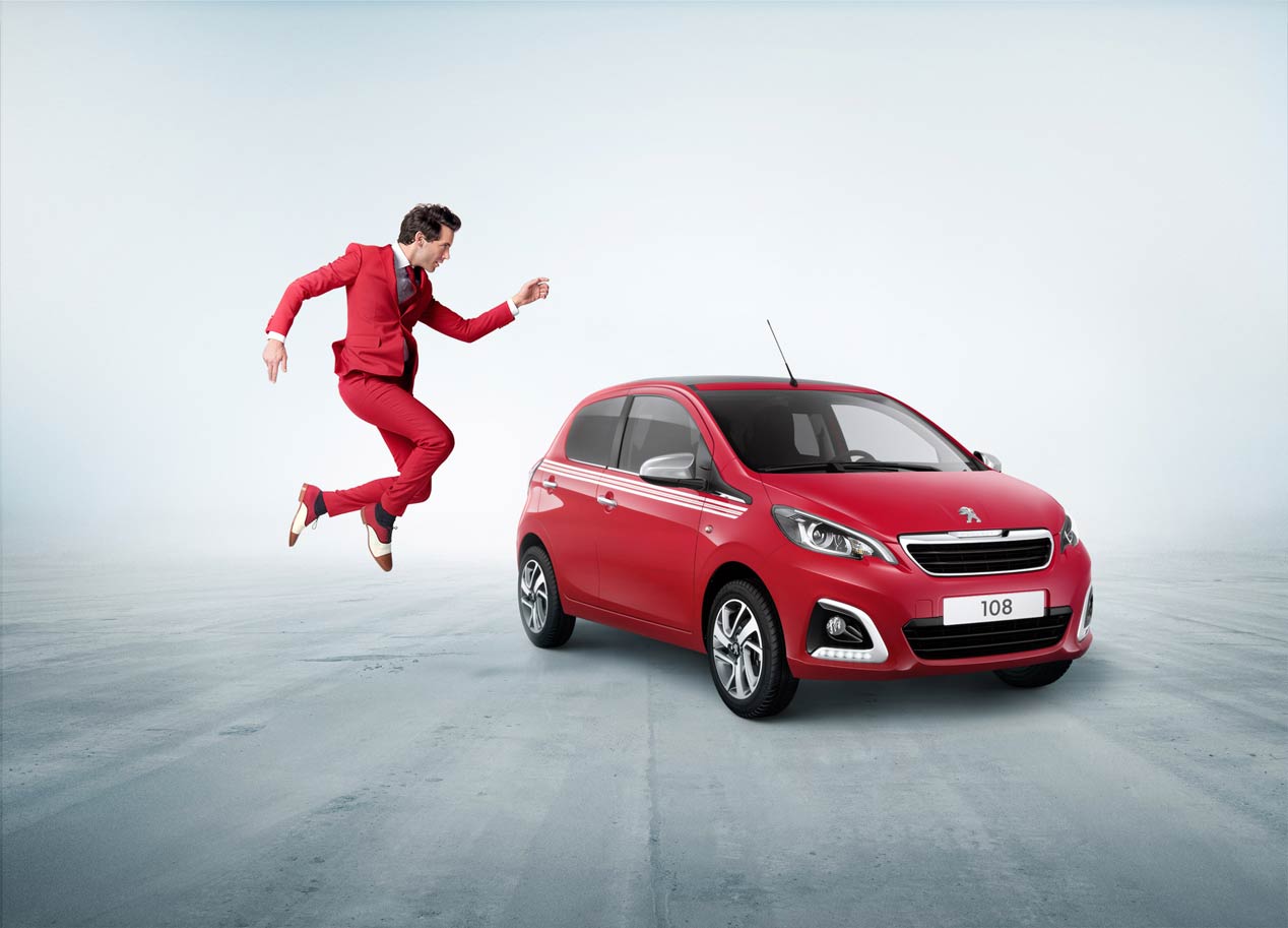 Peugeot 108 Collection, nueva edición especial con padrino de lujo