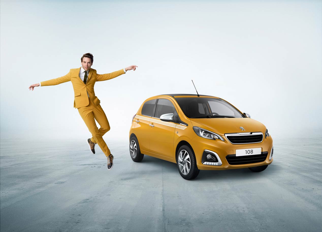 Peugeot 108 Collection, nueva edición especial con padrino de lujo