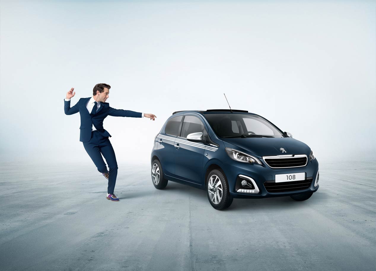 Peugeot 108 Collection, nueva edición especial con padrino de lujo